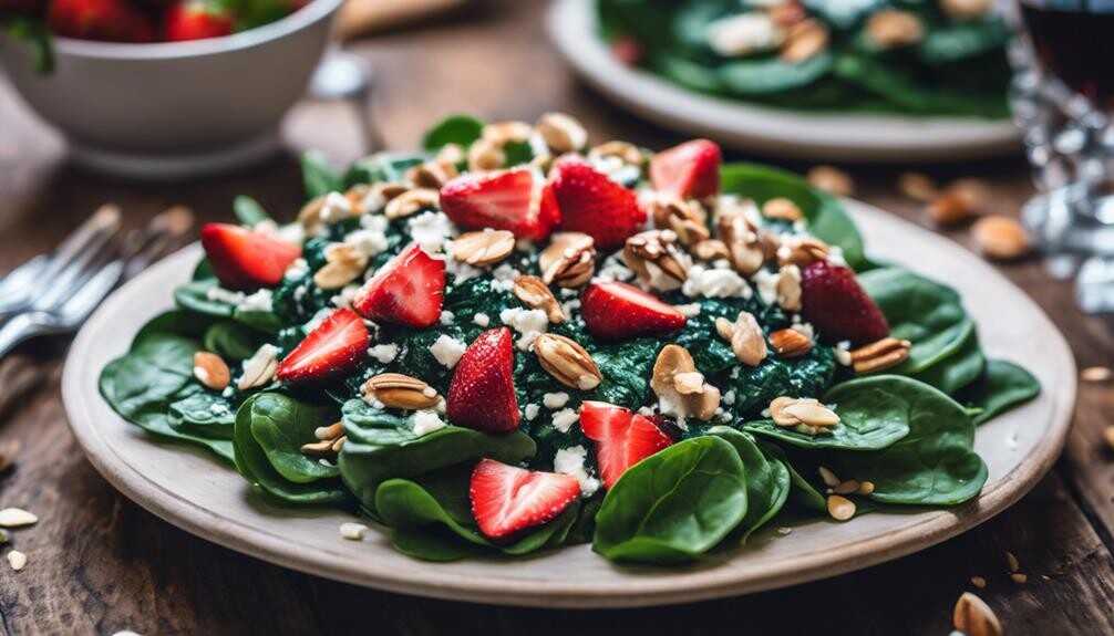 healthy leafy green dish