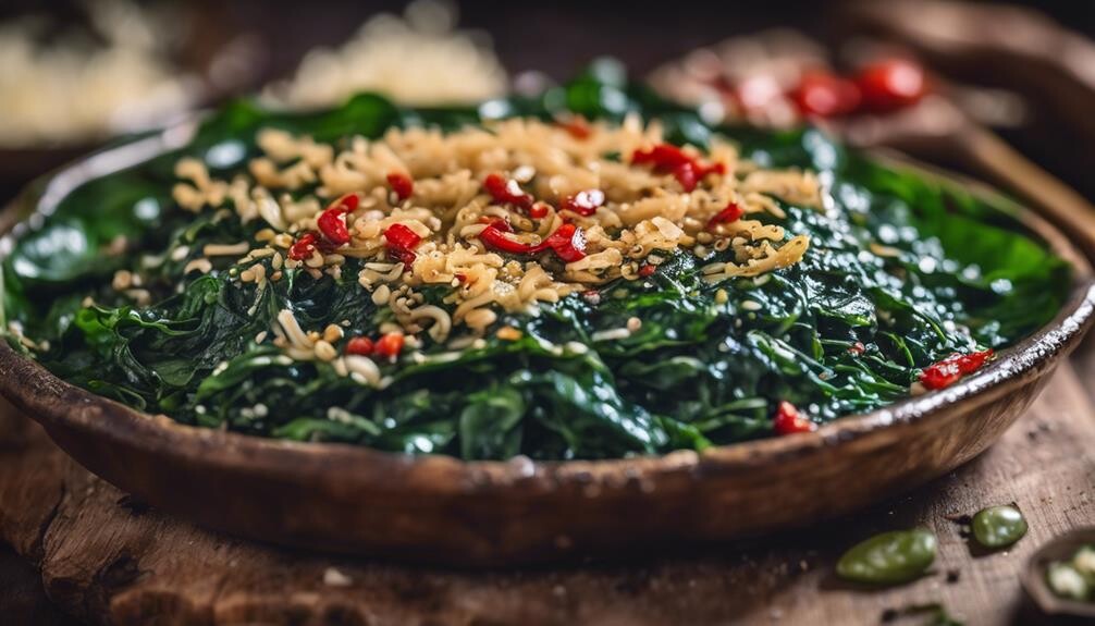 healthy saut ed green vegetable