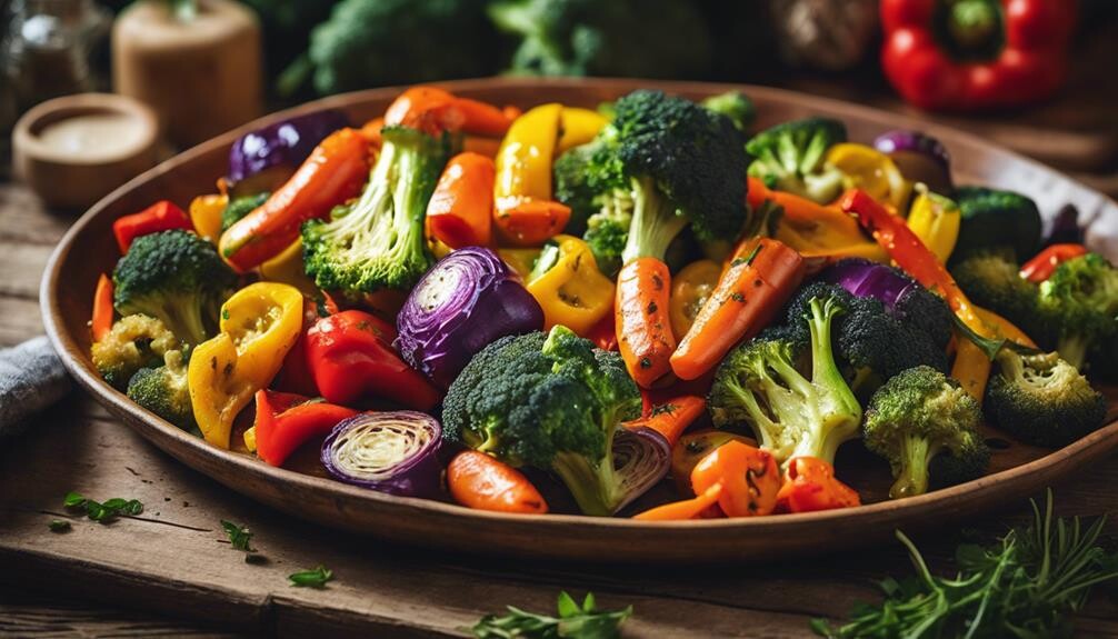 healthy soup with veggies