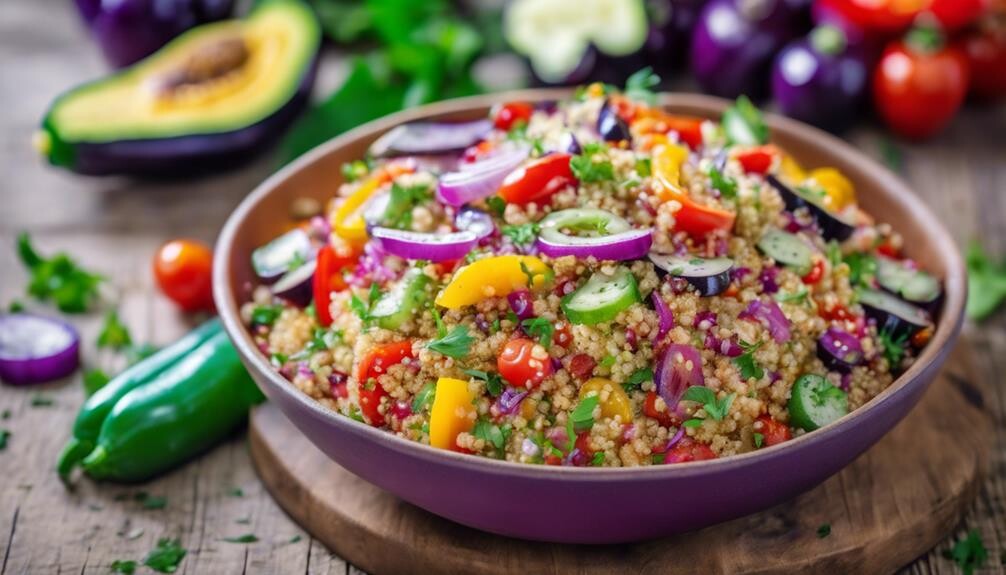 healthy vegetarian quinoa recipe