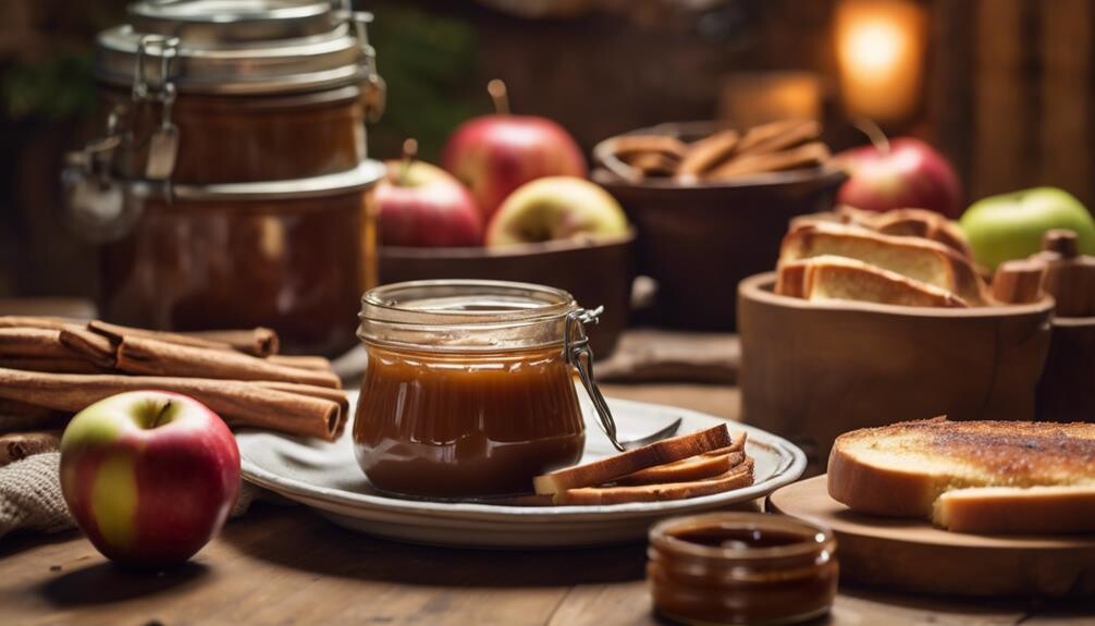 homemade fall apple spread