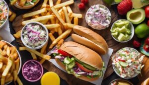 ideal accompaniments for subs