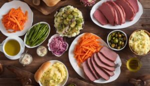 ideal sides for corned beef