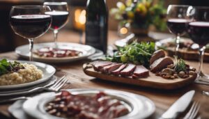 ideal sides for pinot