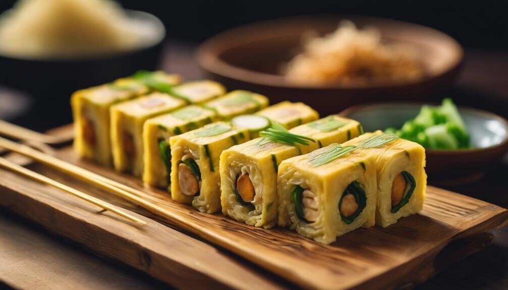 japanese rolled omelette dish