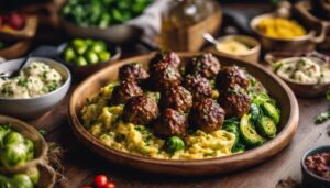 keto meatballs side dishes