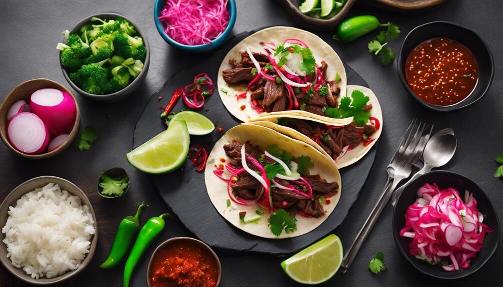 korean beef tacos sides