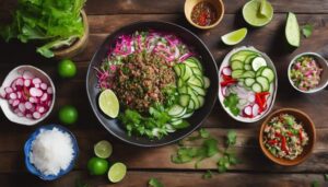 larb side dish options