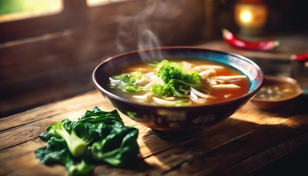 leafy green vegetable dish