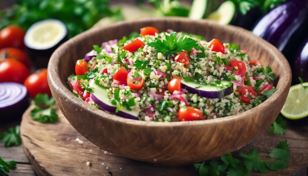 lebanese salad made fresh
