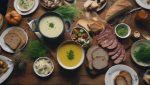 leek soup side dishes