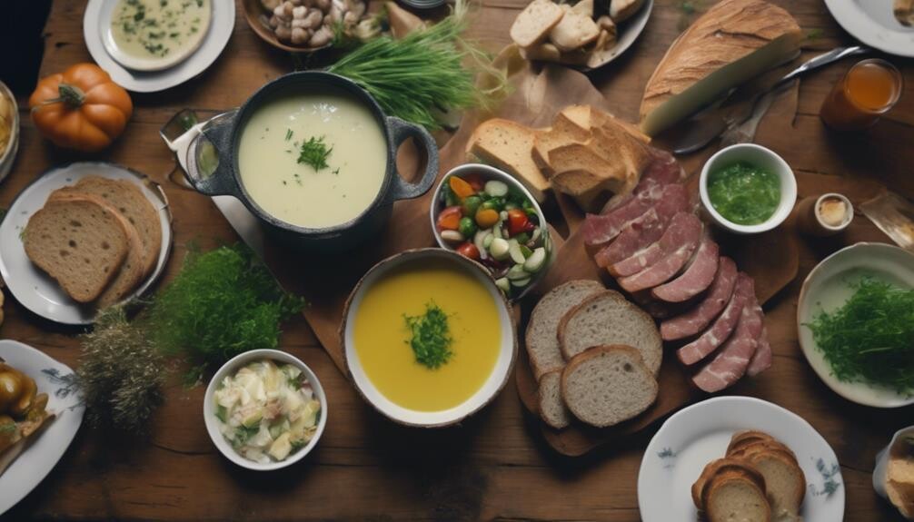 leek soup side dishes