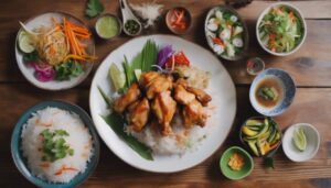 lemongrass chicken side dishes