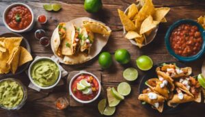 margaritas and tasty sides