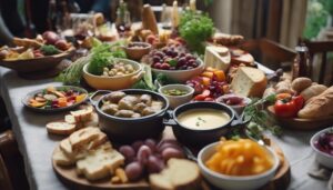 meat fondue side dishes