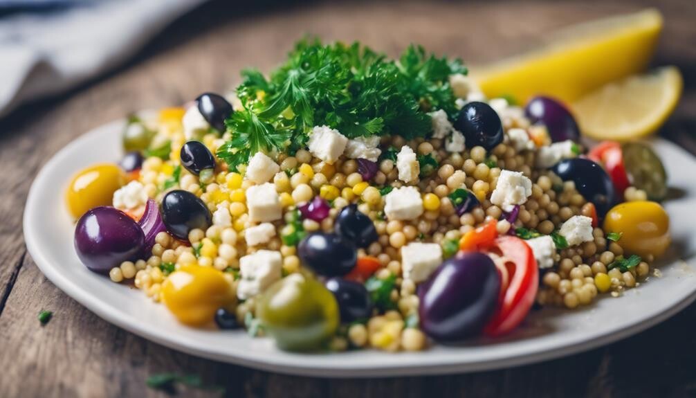 mediterranean fusion dish idea