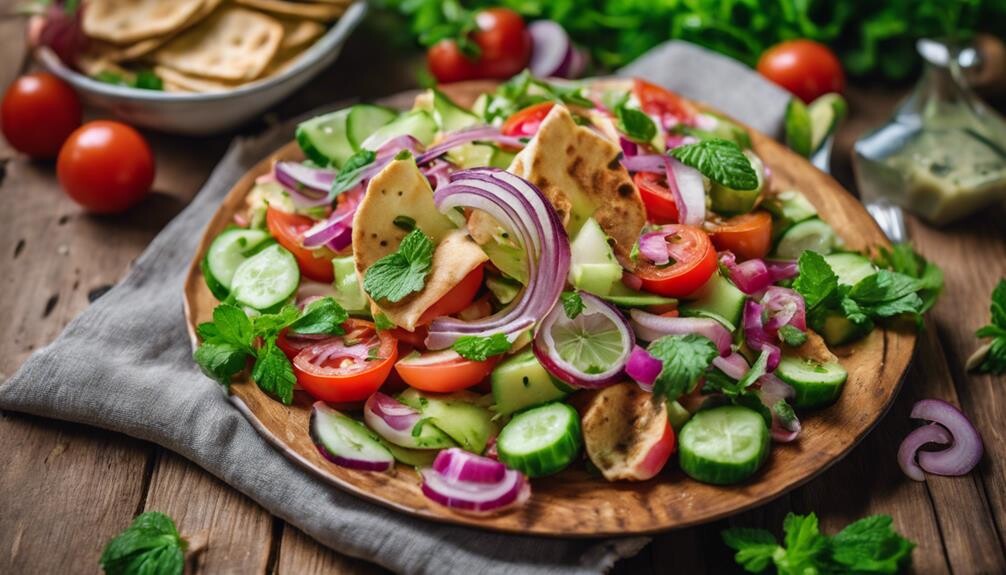 middle eastern salad dish