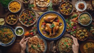 moroccan chicken side dishes