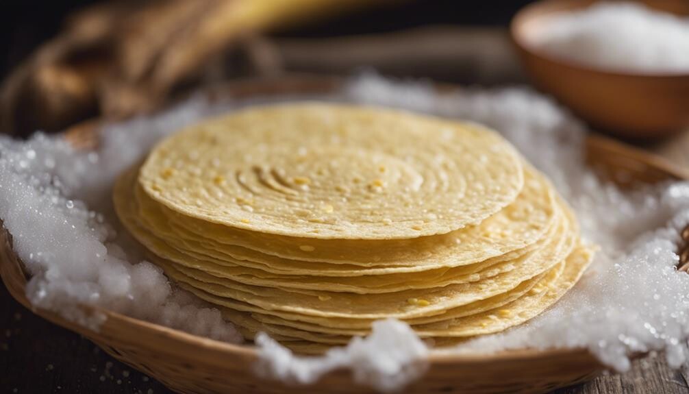 mouthwatering corn tortillas warmth