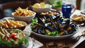 mussels dinner side dishes
