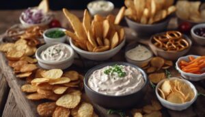 onion dip pairing ideas