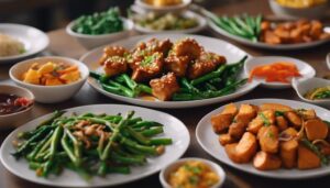 orange chicken side dishes