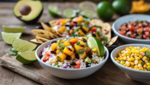 peach salsa side dishes