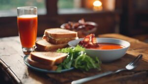 perfect pairing for lunch