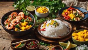 perfect pairings for coconut rice