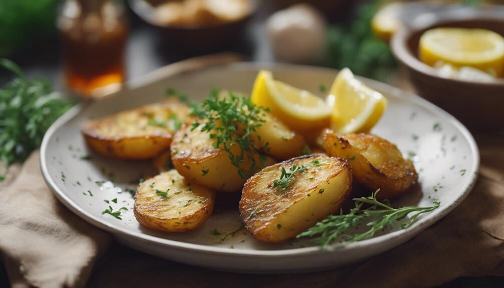 perfectly seasoned potato dish