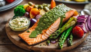 pesto salmon side dishes