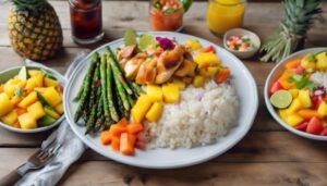 pineapple chicken side dishes