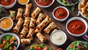 pizza rolls sides menu