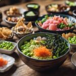 poke bowl side dishes
