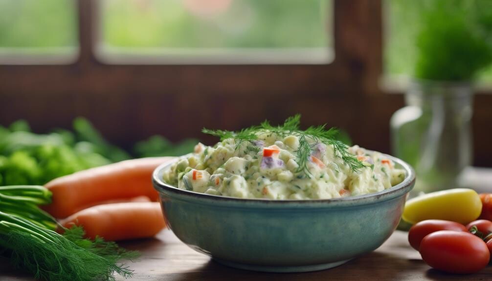 potato salad recipe given