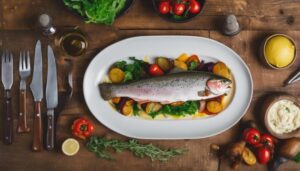 rainbow trout side dishes