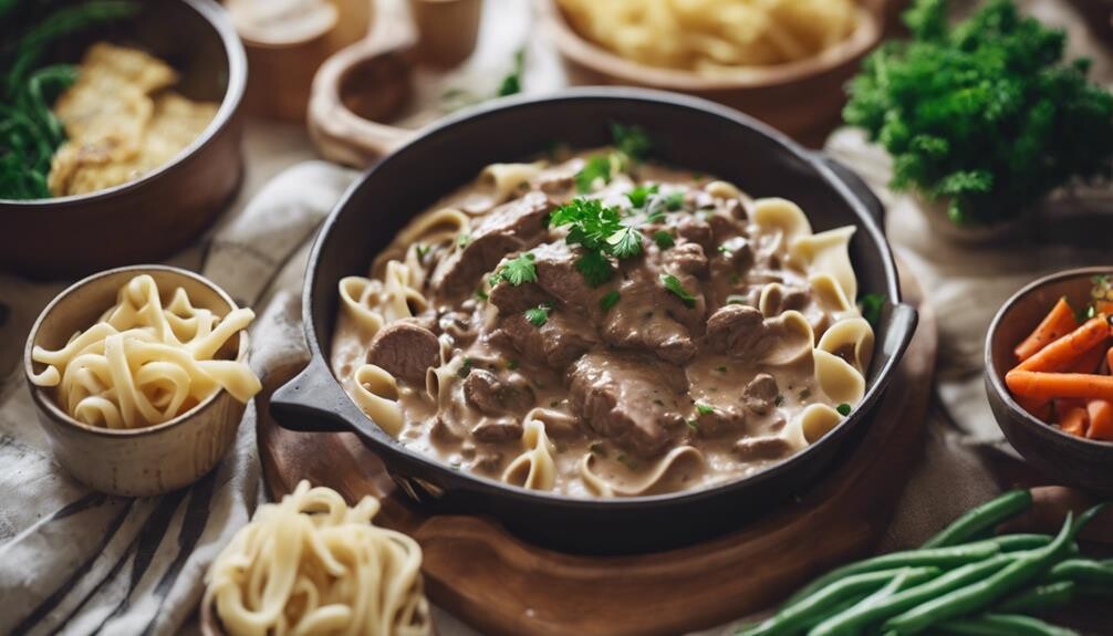 recipe for beef stroganoff