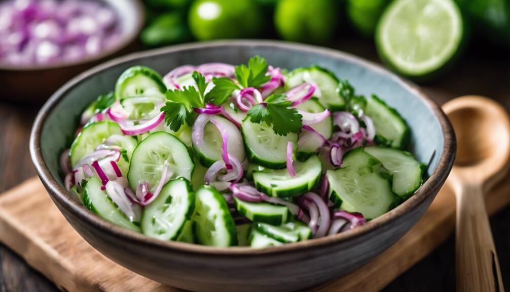 refreshing and tangy dish