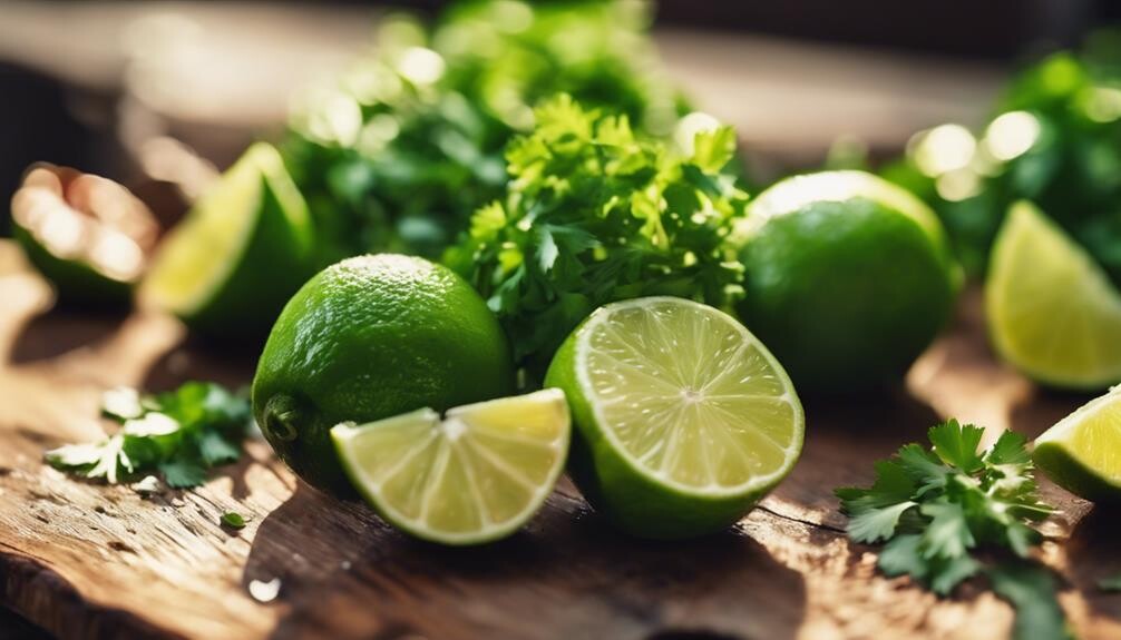 refreshing citrus garnish choice