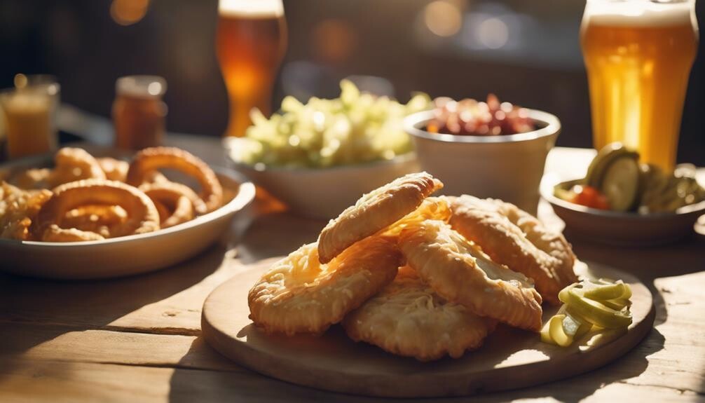 refreshing cold beer cans