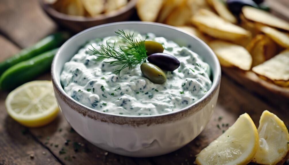 refreshing cucumber and yogurt