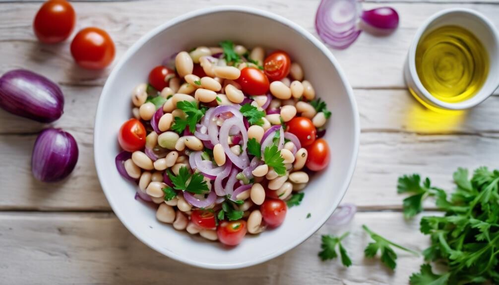 refreshing summer bean salad