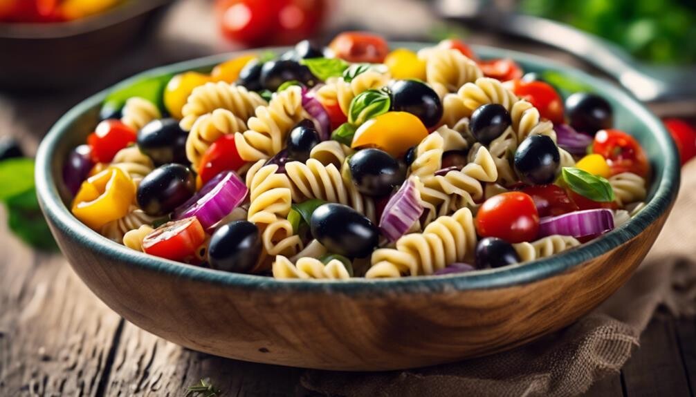 refreshing summer pasta delight