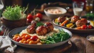 salmon meatballs side dishes