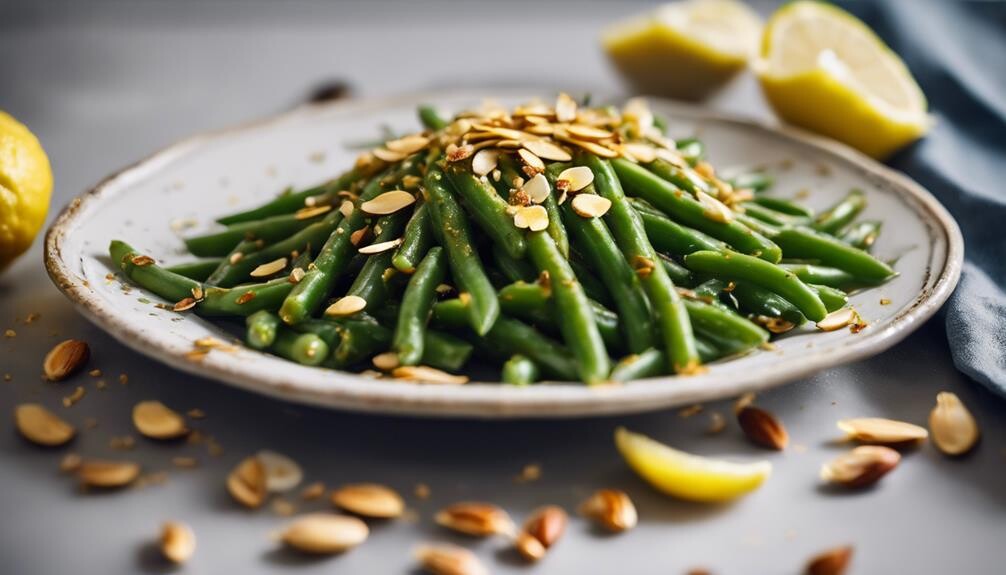 saut ed with almonds recipe