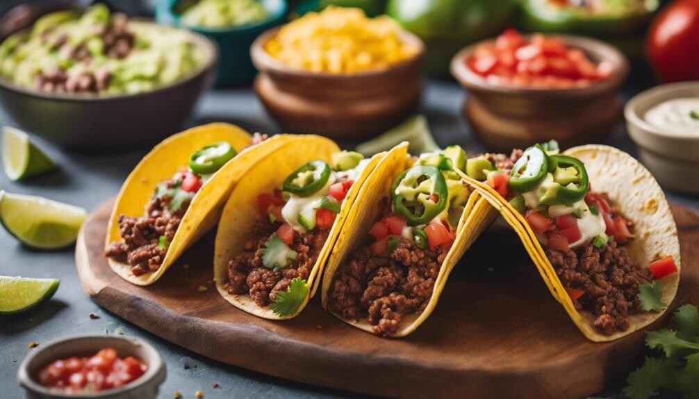 savory beef taco recipe