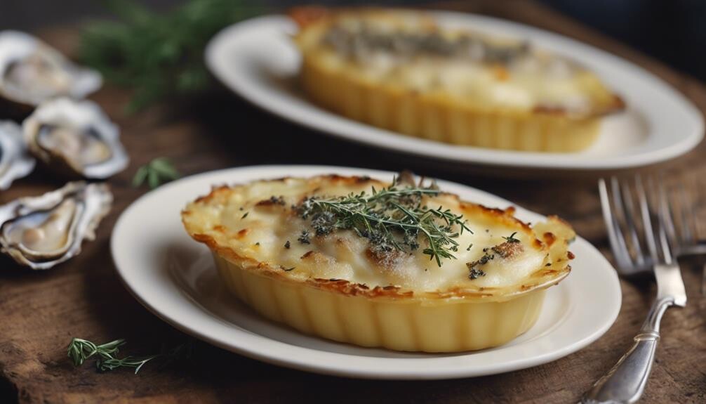 savory creamy cheesy dish