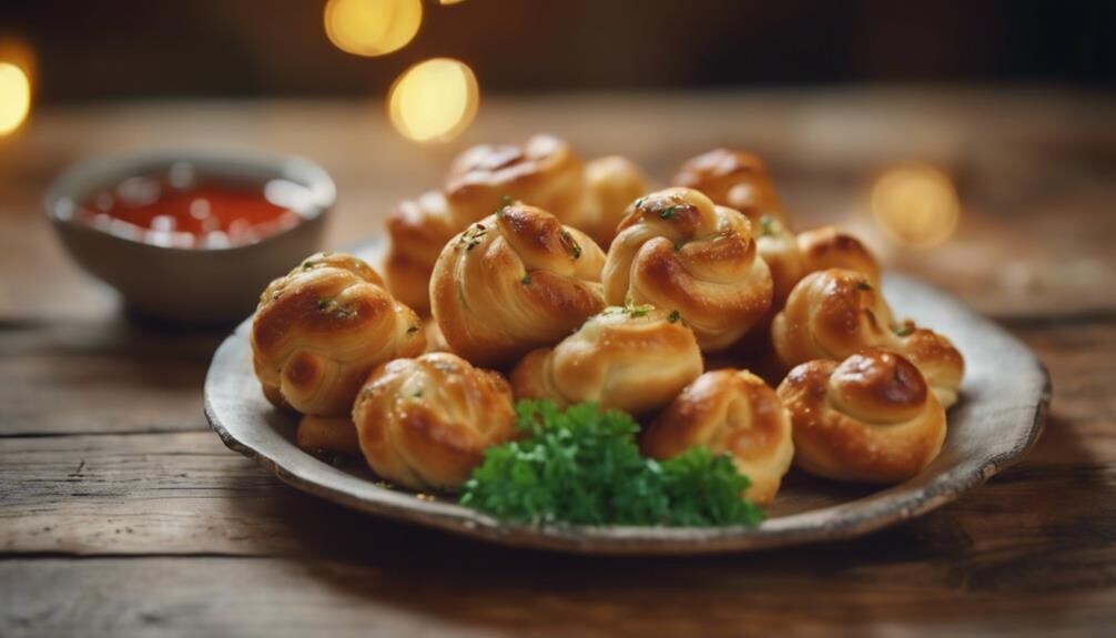 savory garlic bread rolls