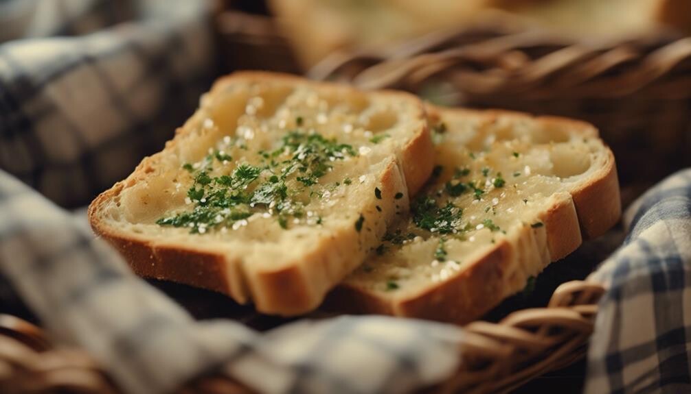 savory garlicky bread goodness