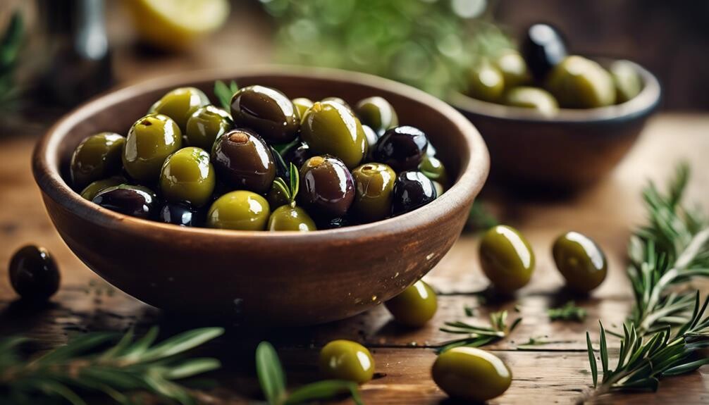 savory olive brine flavor